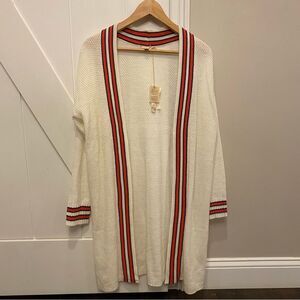 Hem & Thread ivory cardigan-NWT